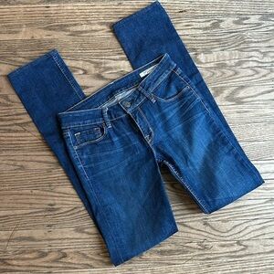 Sebastian McCall Dark Wash Straight Leg Jeans Size 27 EUC